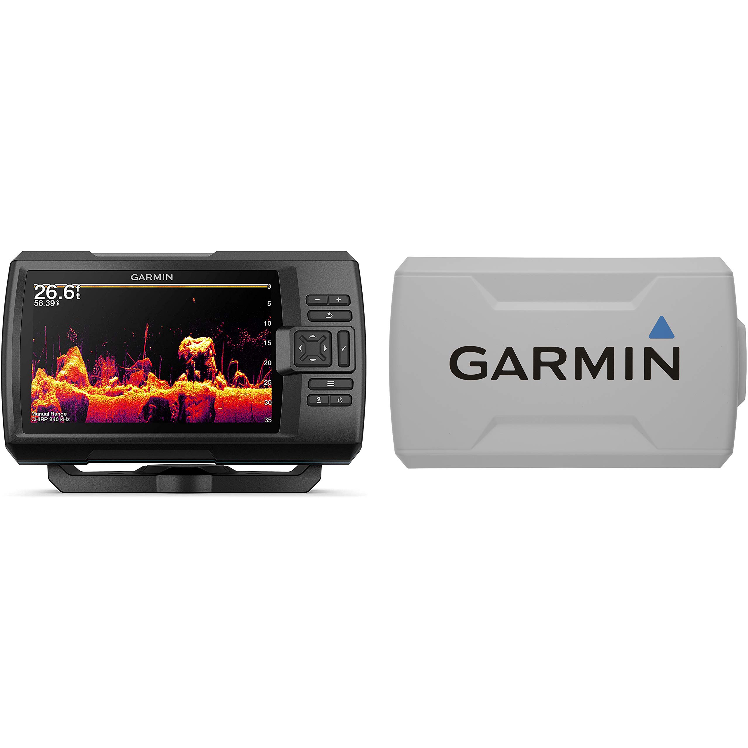 Foto 2 pulgar | Fishfinder Garmin Striker Vivid De 7 Cv Con Transductor A Color De 7 Pulgadas - Venta Internacional.