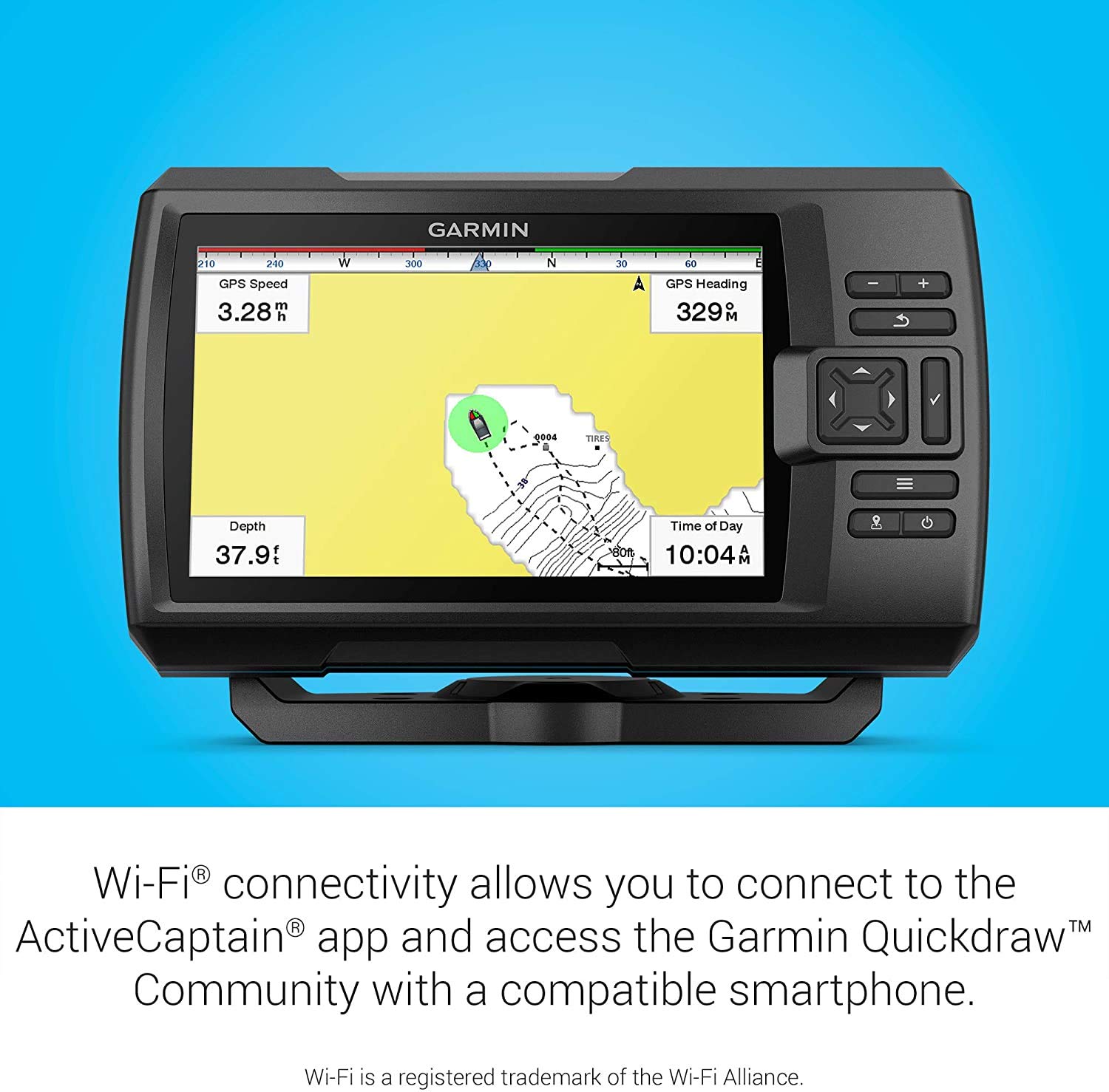 Foto 7 pulgar | Fishfinder Garmin Striker Vivid De 7 Cv Con Transductor A Color De 7 Pulgadas - Venta Internacional.