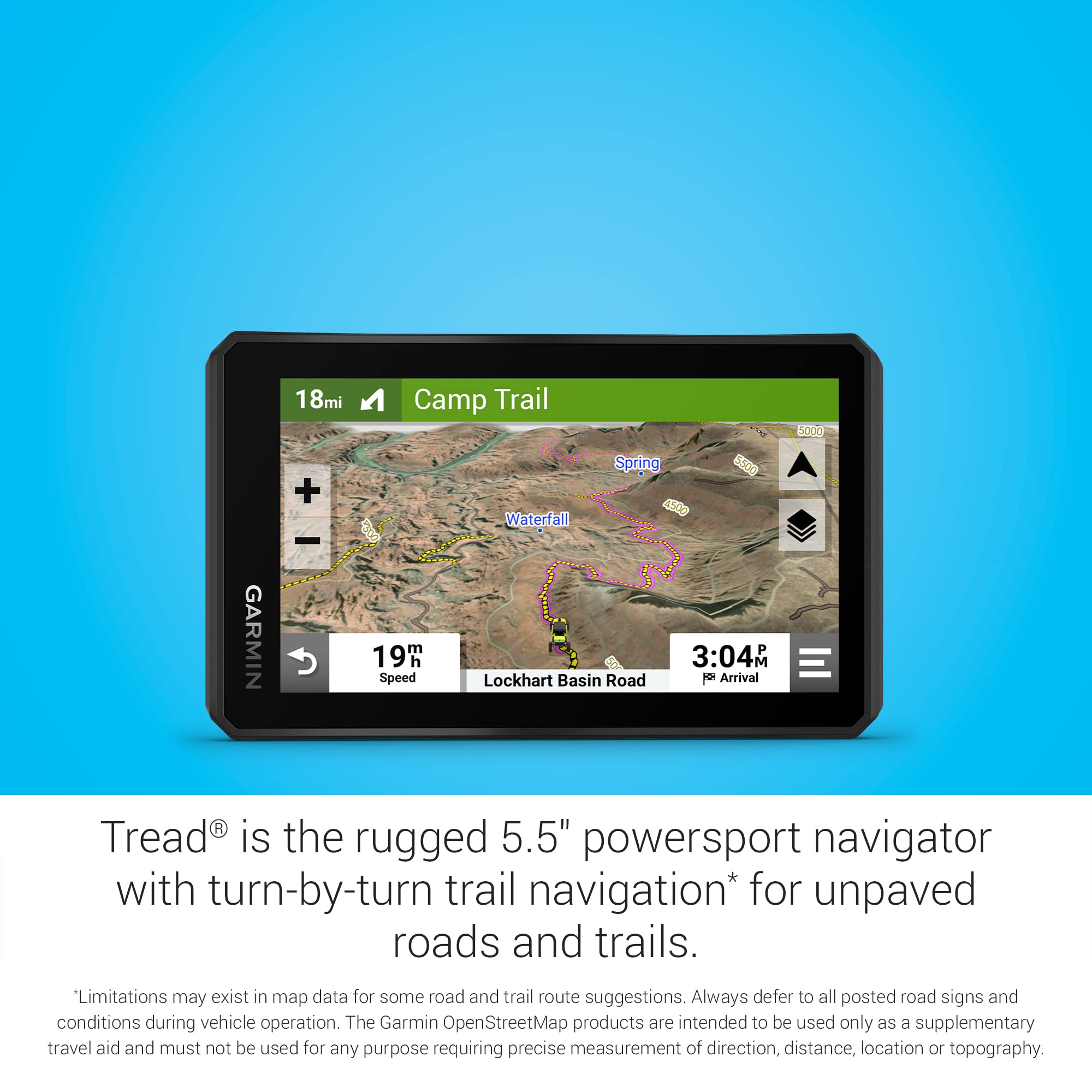 Foto 4 pulgar | Navegador Todoterreno Garmin Tread Powersport Con Pantalla De 5.5 Pulgadas - Venta Internacional.