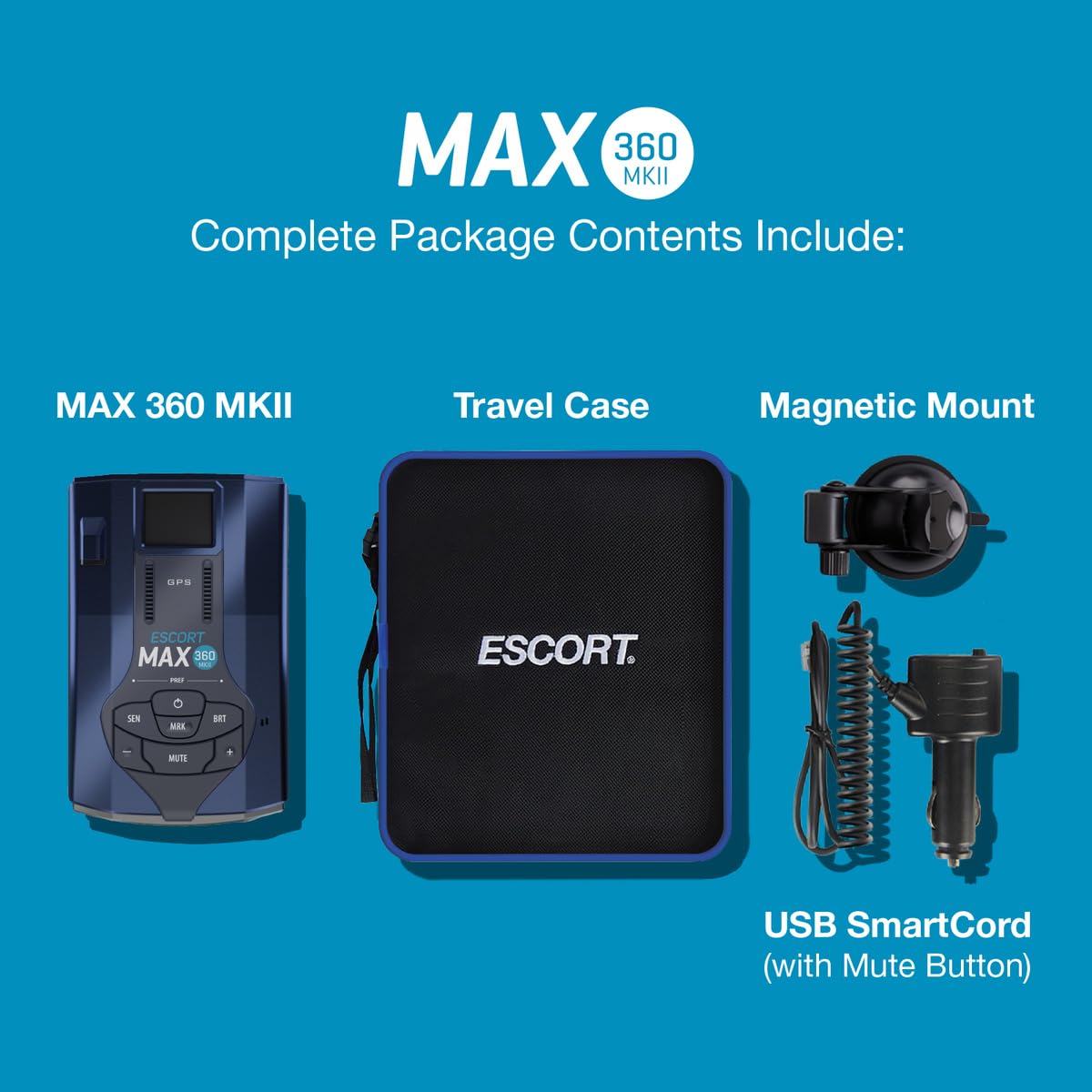 Foto 8 pulgar | Detector de Radar y Láser Escort Max 360 MKII Bluetooth - Venta Internacional
