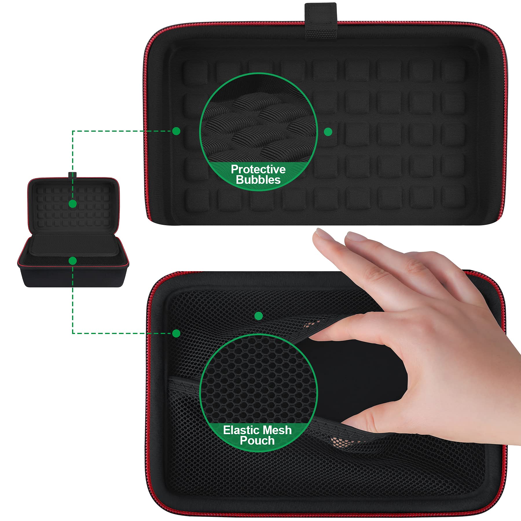 Foto 3 pulgar | Funda Gps Rígida Bovke Para Garmin Drivesmart 76/65/61 De 6 A 7 Pulgadas - Venta Internacional.