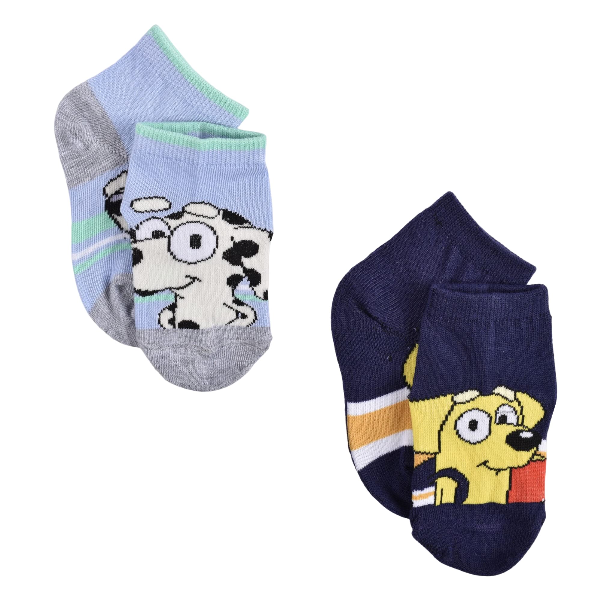 Foto 5 pulgar | Calcetines Bluey Quarter Para Niños De 2 A 4 Toneladas, Paquete De 10 Unidades, Color Gris Pálido - Venta Internaciona