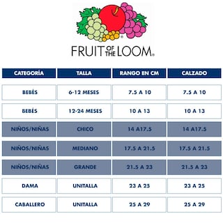Foto 3 | Calcetas Deportivas Fruit Of The Loom para Niño 20 Pares
