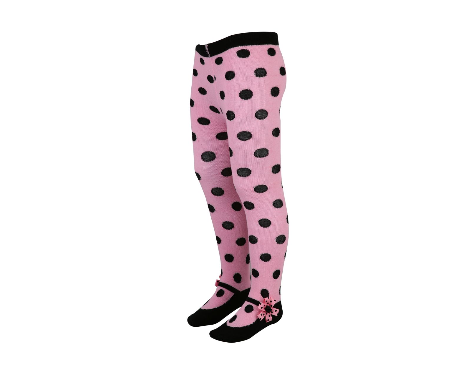 Foto 1 | Mallas Baby Room BM56 color Rosa con Lunares Negros para Niña