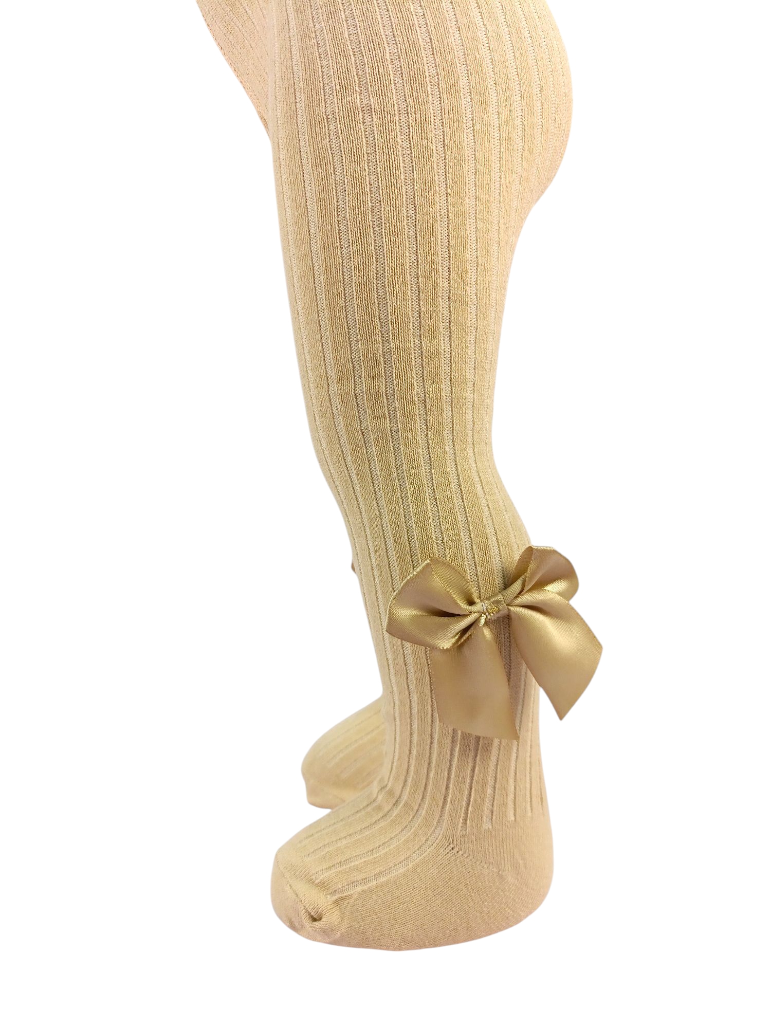 Foto 4 pulgar | Malla C/moño Para Niña Baby Room Color Beige Acabado Fino Y Suave