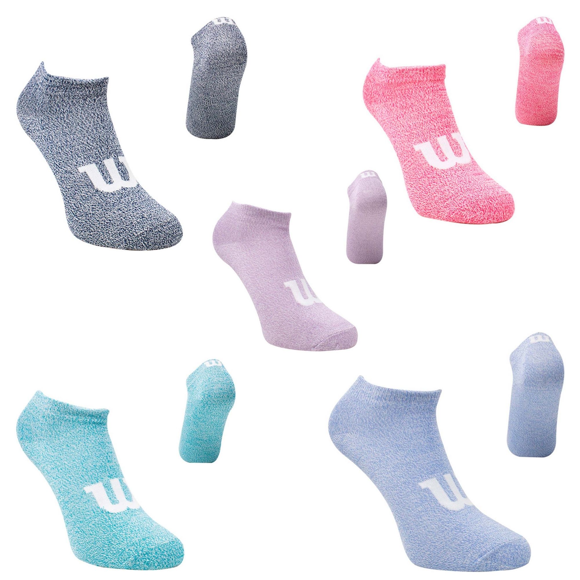 20 Pares Tin Para Niña Super Suave, Wilson, Talla Chica, Color Multicolor