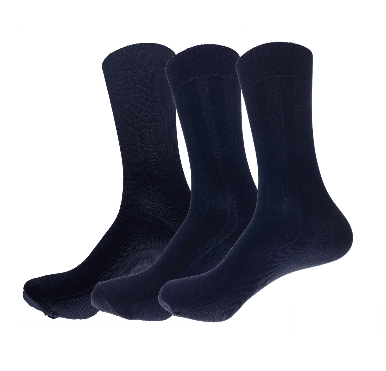 Pack 6 Pares de Calcetines Gran Galeón 1000 color Azul de Vestir Delgados con Diseños para Hombre