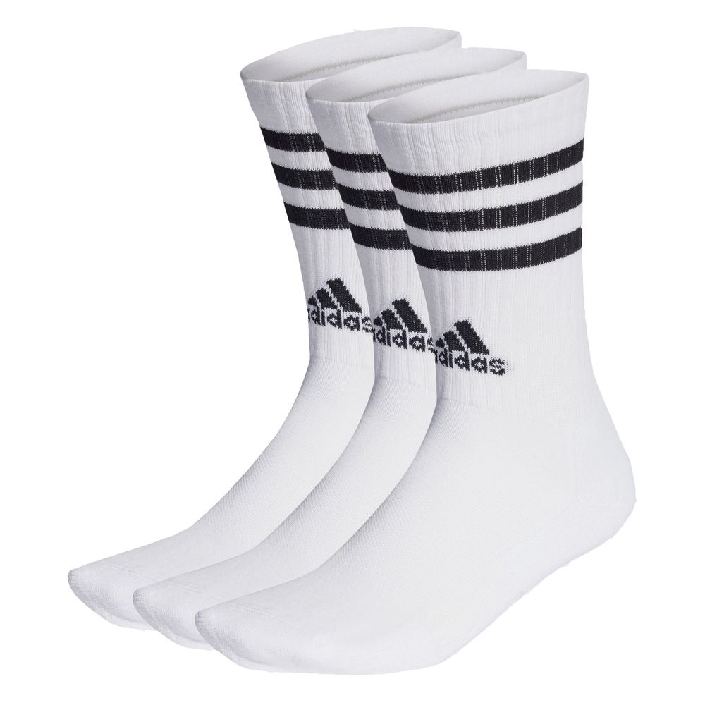 Foto 2 pulgar | Calcetines Adidas Blancos 3 Pares Unisex