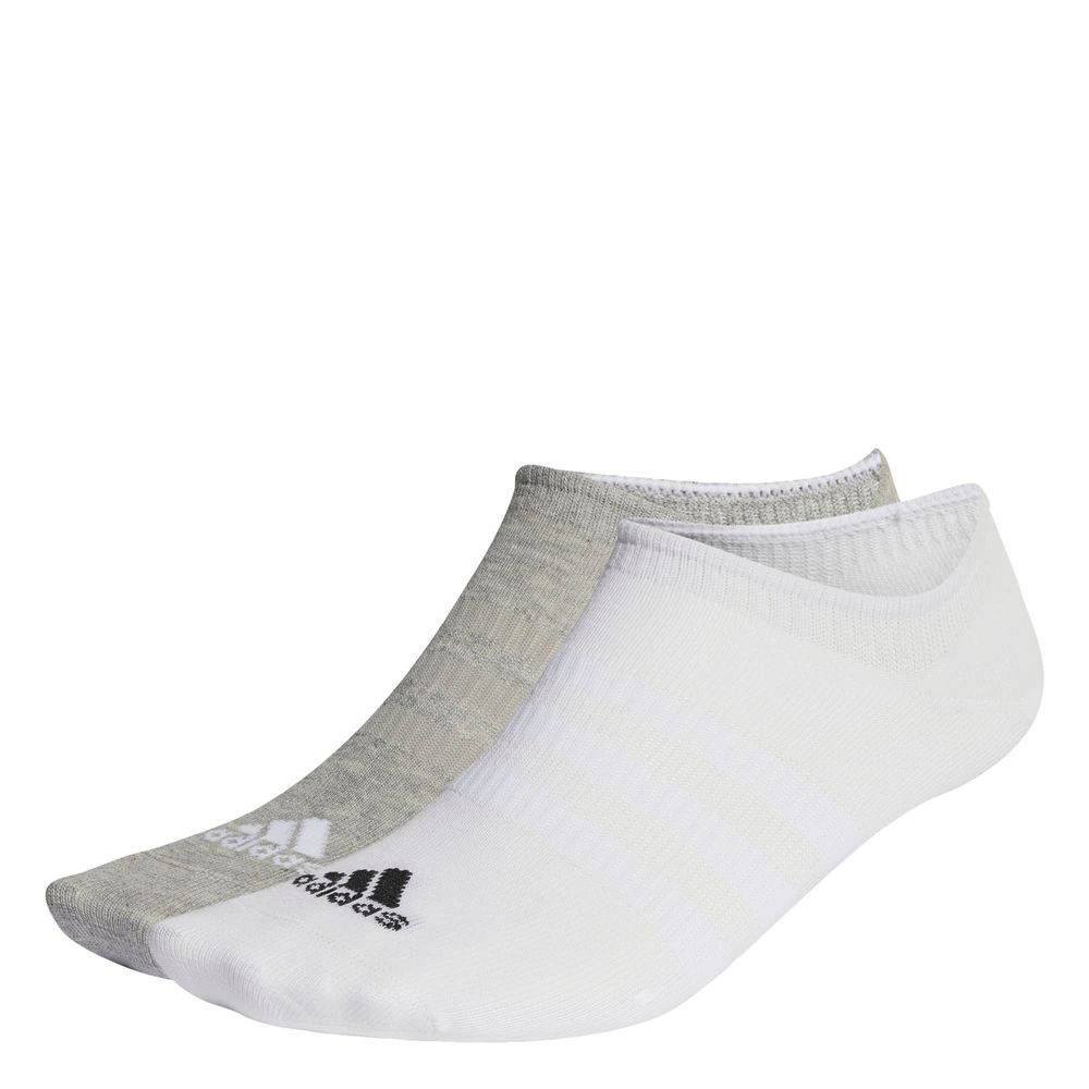 Calcetines Invisibles Delgados Y Livianos 3 Pares Adidas Gris Unisex