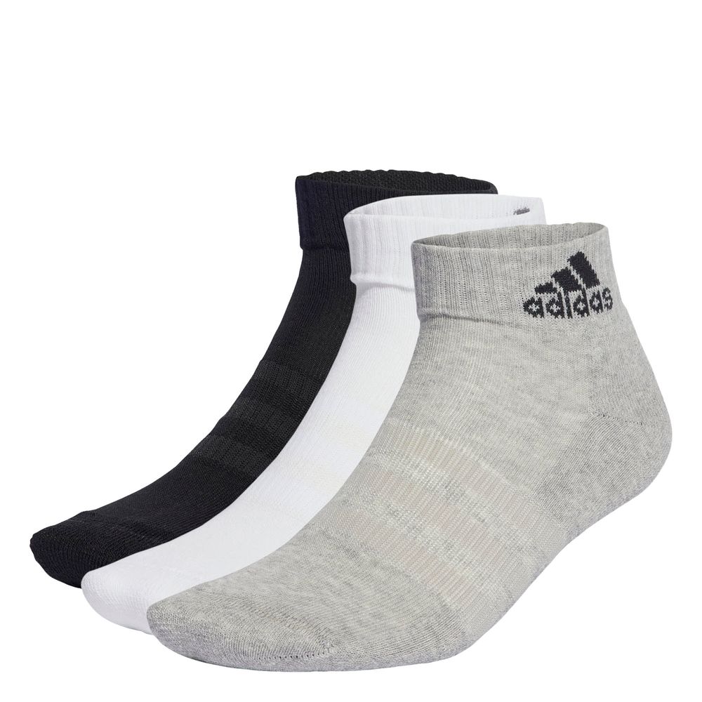 Calcetines Adidas Grises 3 Pares Unisex