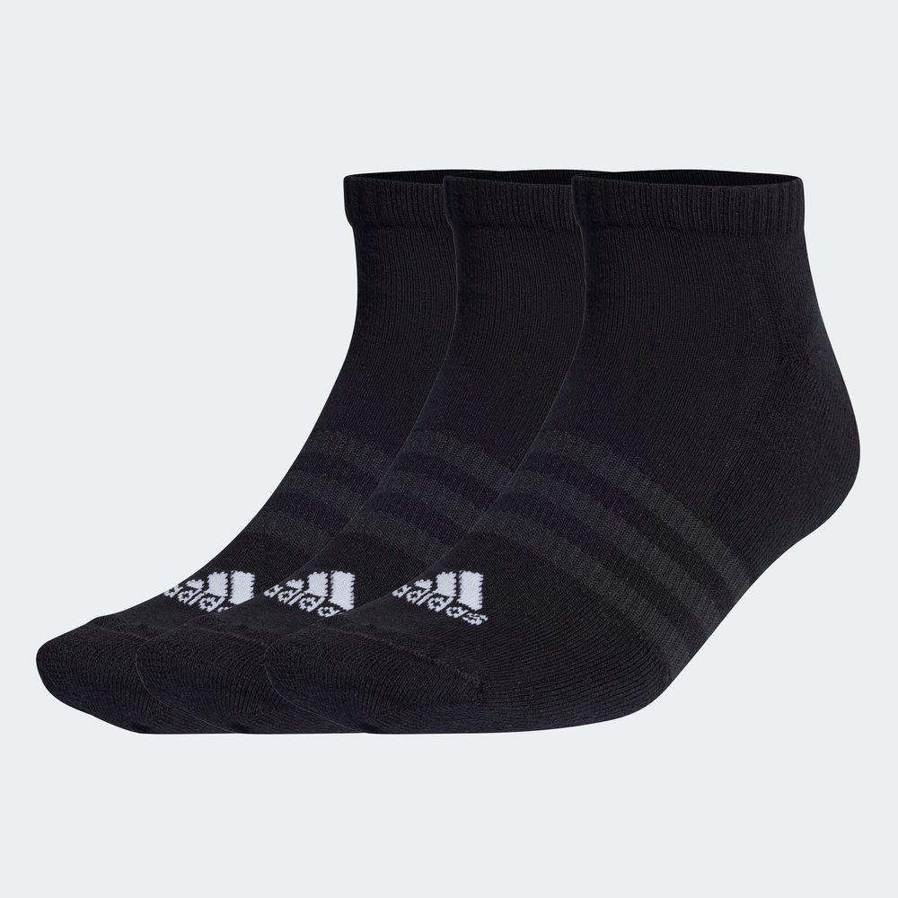 Foto 2 | Calcetines Adidas Negras 3 Pares Unisex