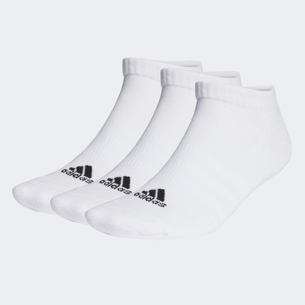 Foto 3 pulgar | Calcetines Adidas Blancos 3 Pares Unisex