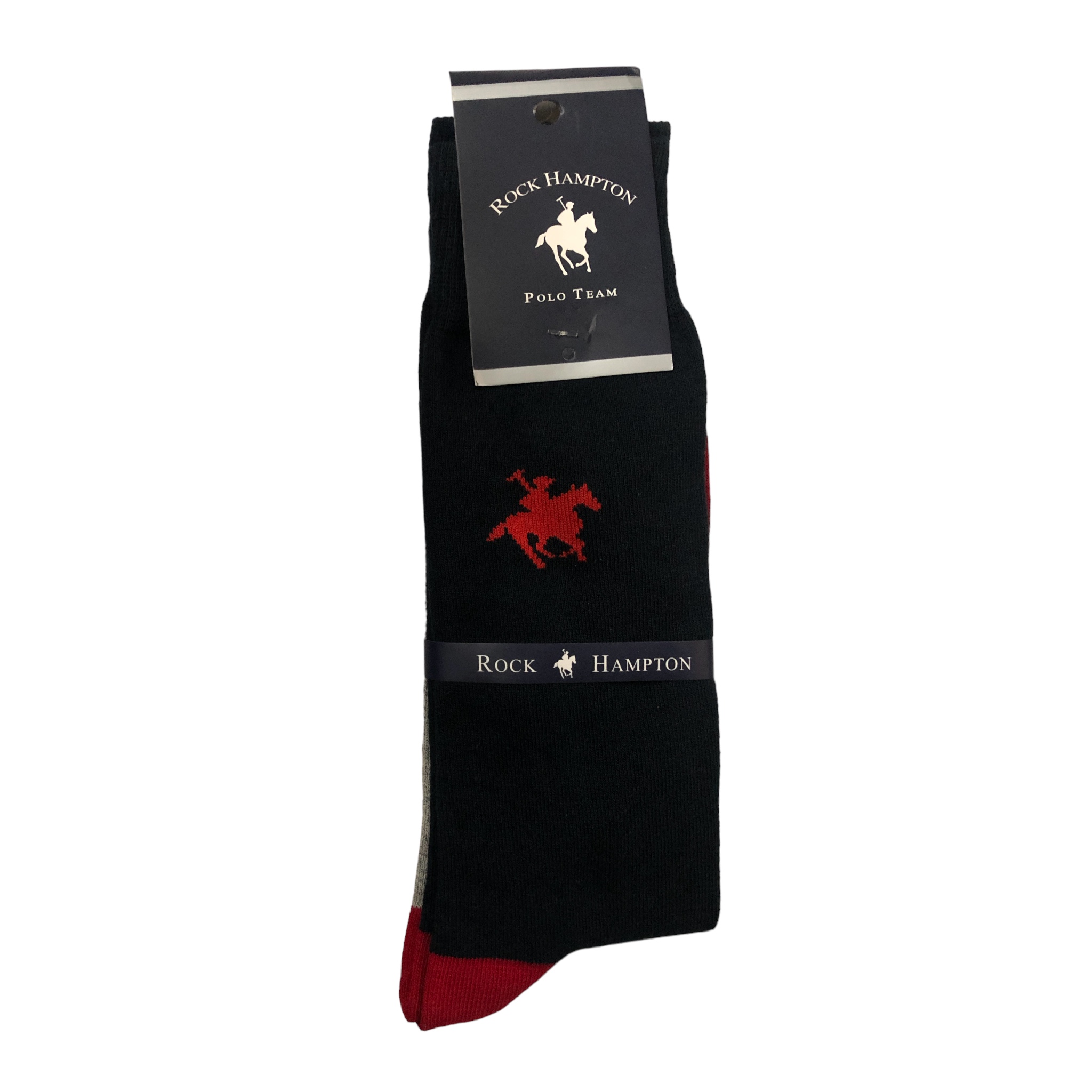 Calcetines Rojo/azul Polo Team para Caballero