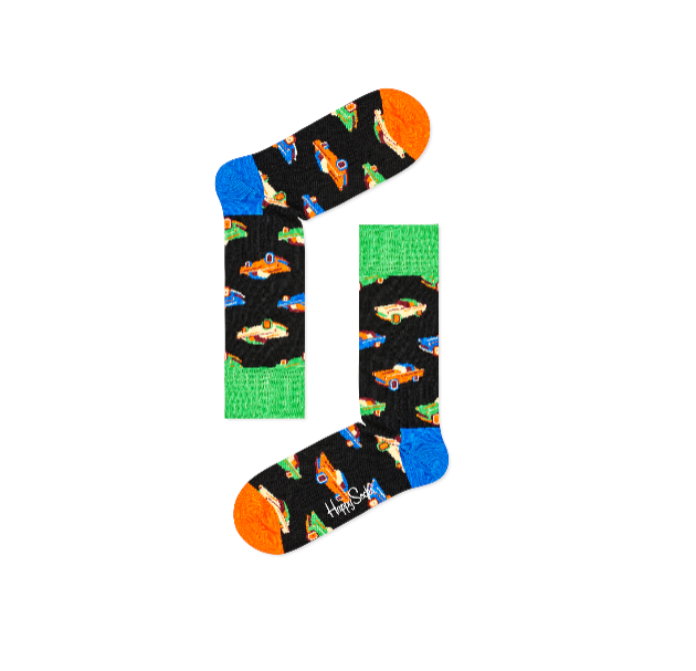 Foto 2 pulgar | Calcetines Happy Socks Car Sock