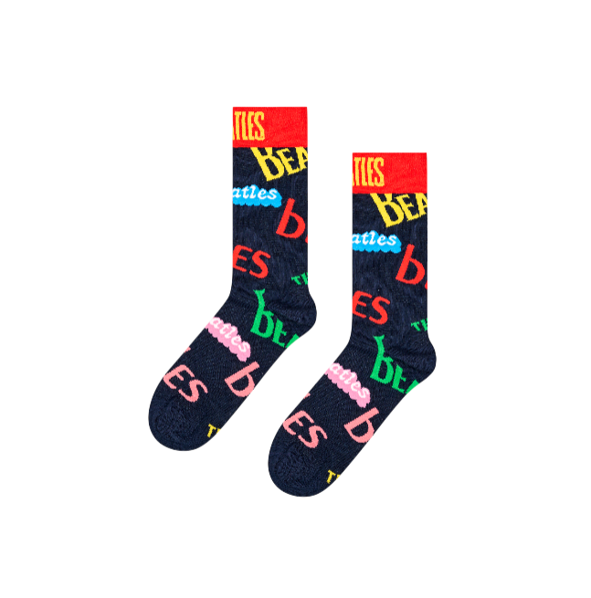Foto 1 | Calcetines The Beatles Logo Happy Socks