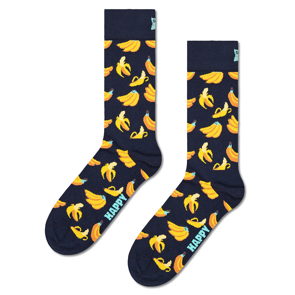 Foto 2 pulgar | Calcetines Happy Socks Diseño Banana Unisex