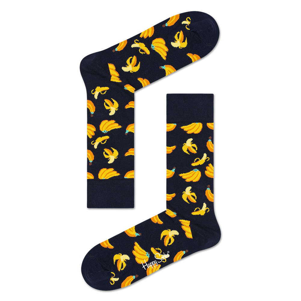 Foto 6 pulgar | Calcetines Happy Socks Diseño Banana Unisex