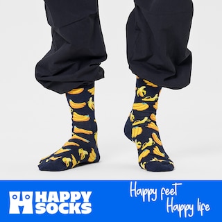 Foto 7 | Calcetines Happy Socks Diseño Banana Unisex