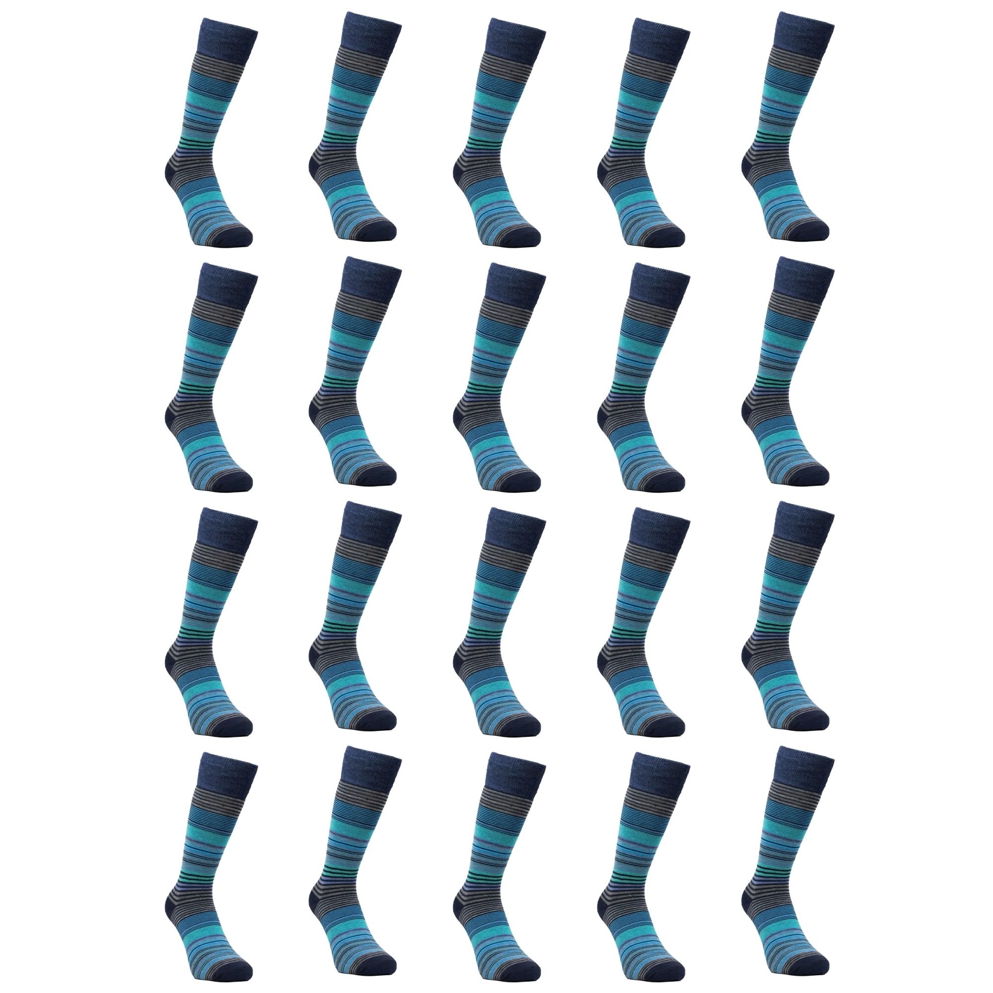 Foto 2 pulgar | Calcetas Deportivas Fruit Of The Loom para Hombre 20 Pares