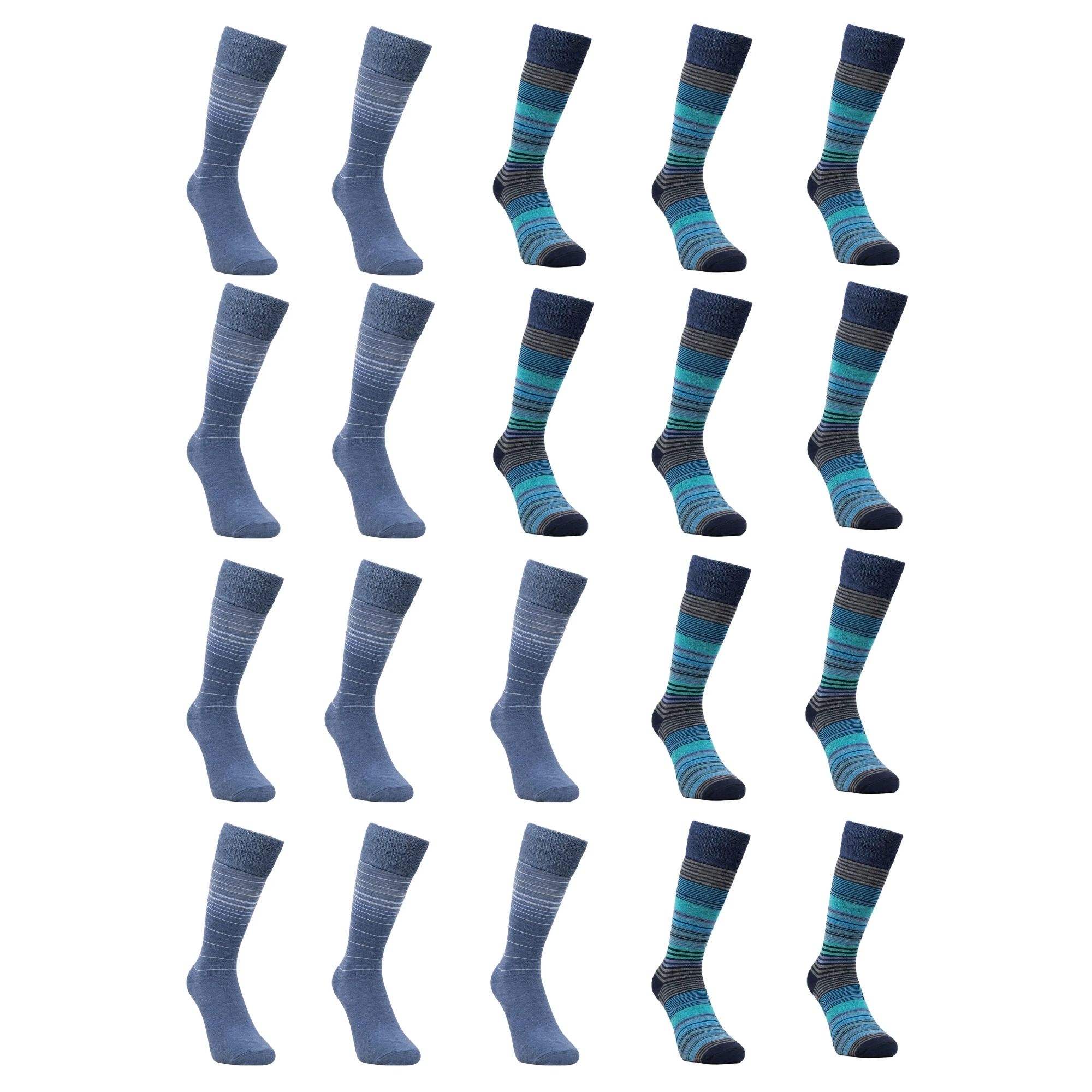 Foto 2 pulgar | Calcetines Fruit Of The Loom para Hombre 20 Pares