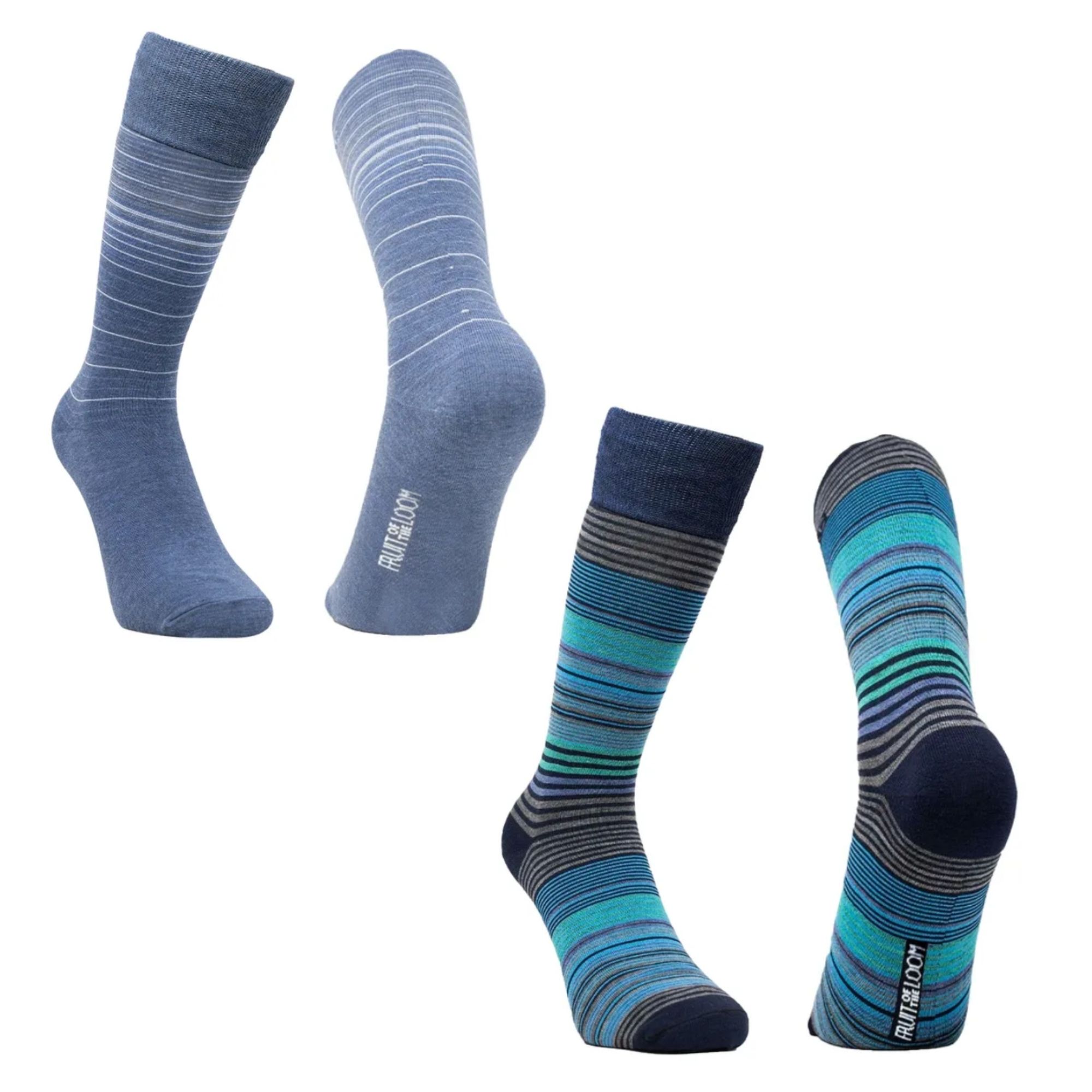 Foto 2 | Calcetines Fruit Of The Loom para Hombre 20 Pares