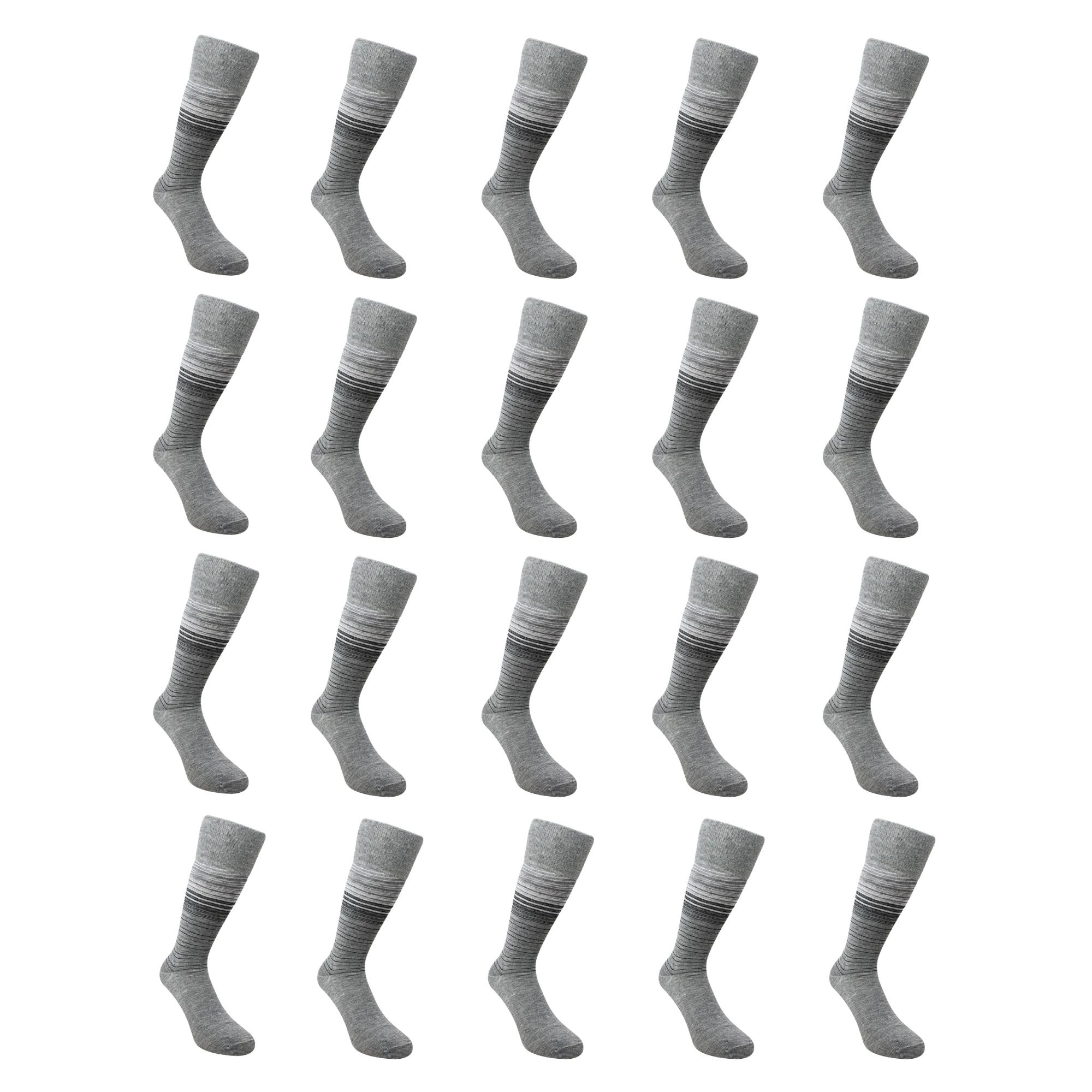 Foto 3 pulgar | Calcetas Largas de Vestir Fruit of the Loom para Hombre 20 Pares