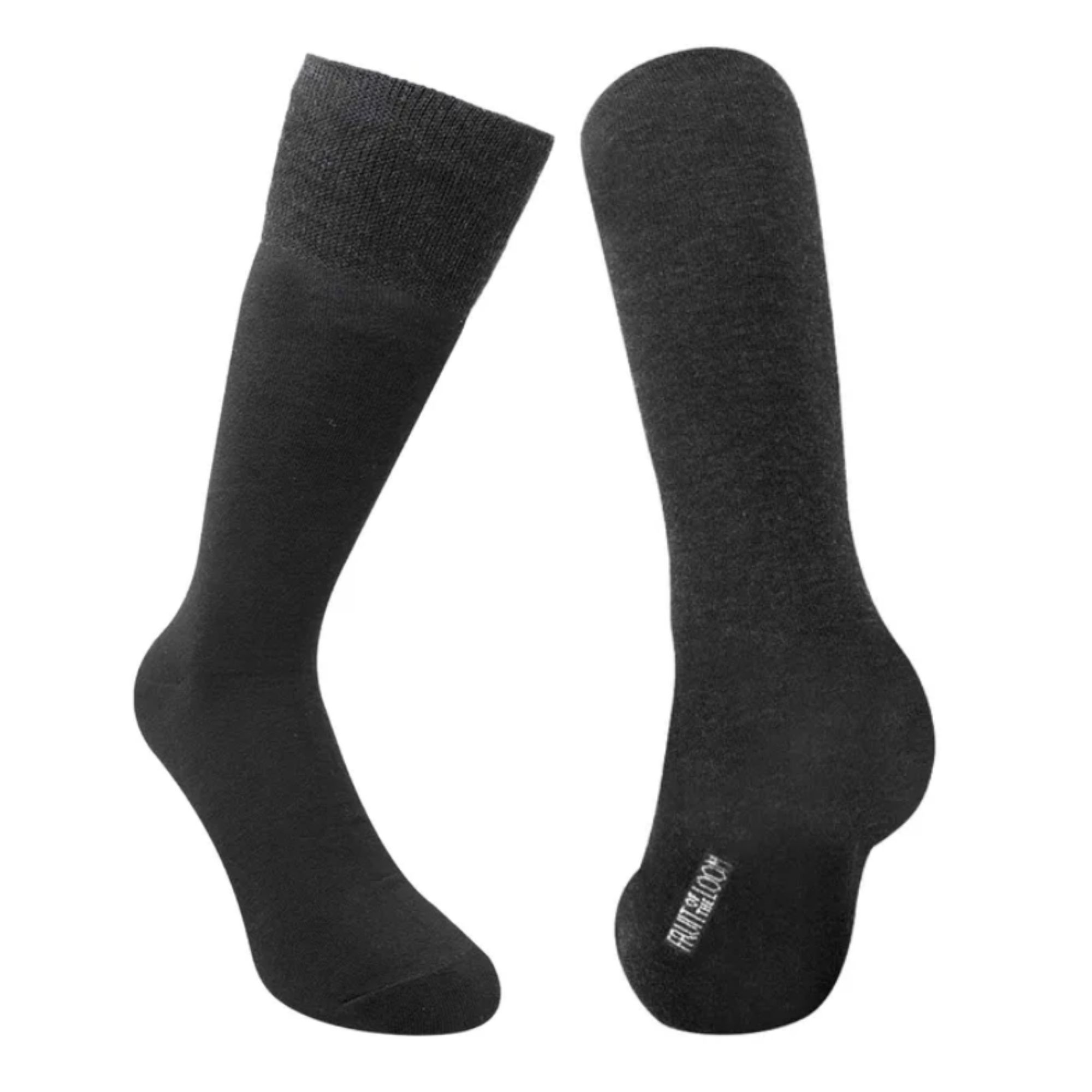 Foto 2 pulgar | Calcetas Largas de Vestir Fruit of the Loom para Hombre 20 Pares