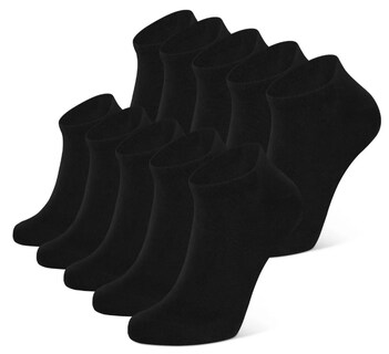 Foto 1 | Xtellar Calcetines Unisex De Lujo: Pack Negro De 24 Pares Estilo Corto Y Versátil Para Hombres Y Mujeres 18-28cm