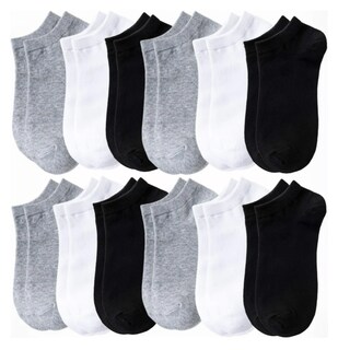 Foto 1 | Xtellar - Paquete De 12 Calcetines Deportivos Unisex Con Gran Confort Y Durabilidad