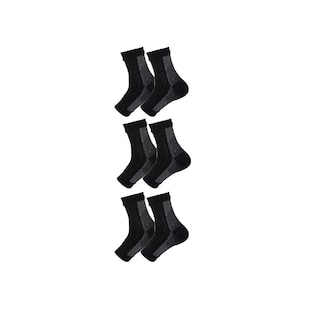 Foto 1 | Set 3 Pares De Calcetines Para Neuropatía, Compresión S/m Eo Safe Imports Esi-14216 Negro
