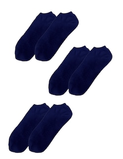 Foto 2 | Calcetines Para Diabéticos Medical Confort Altura Corta Color Azul Marino 3 Pares