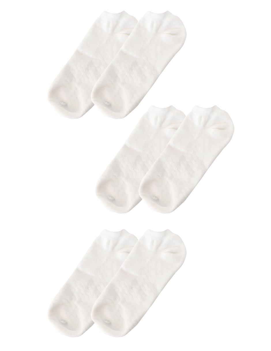 Foto 2 | Calcetines Para Diabéticos Medical Confort Altura Corta Color Blanco 3 Pares