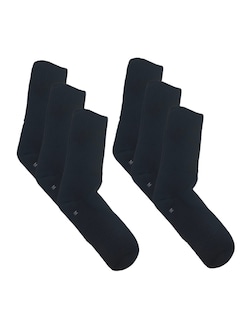 Foto 2 | Calcetines Para Diabéticos Medical Confort Altura Media Color Negro 3 Pares