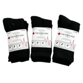 Foto 1 | Calcetines para Hombre sin Compresión para Diabéticos 9 Pares