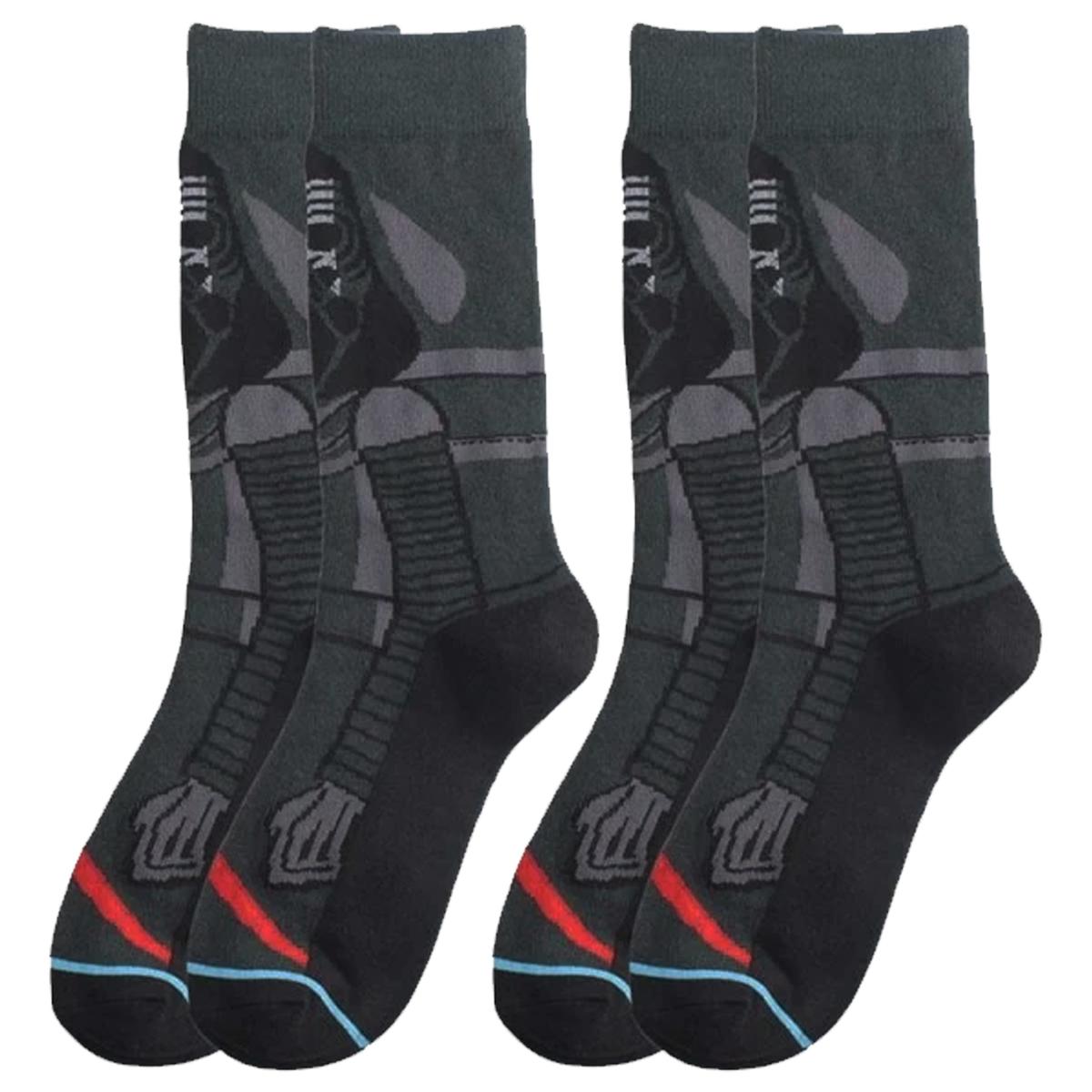 Foto 4 pulgar | Calcetines AeroX MXOKS-004 color Negro 4 Pares - Star Wars