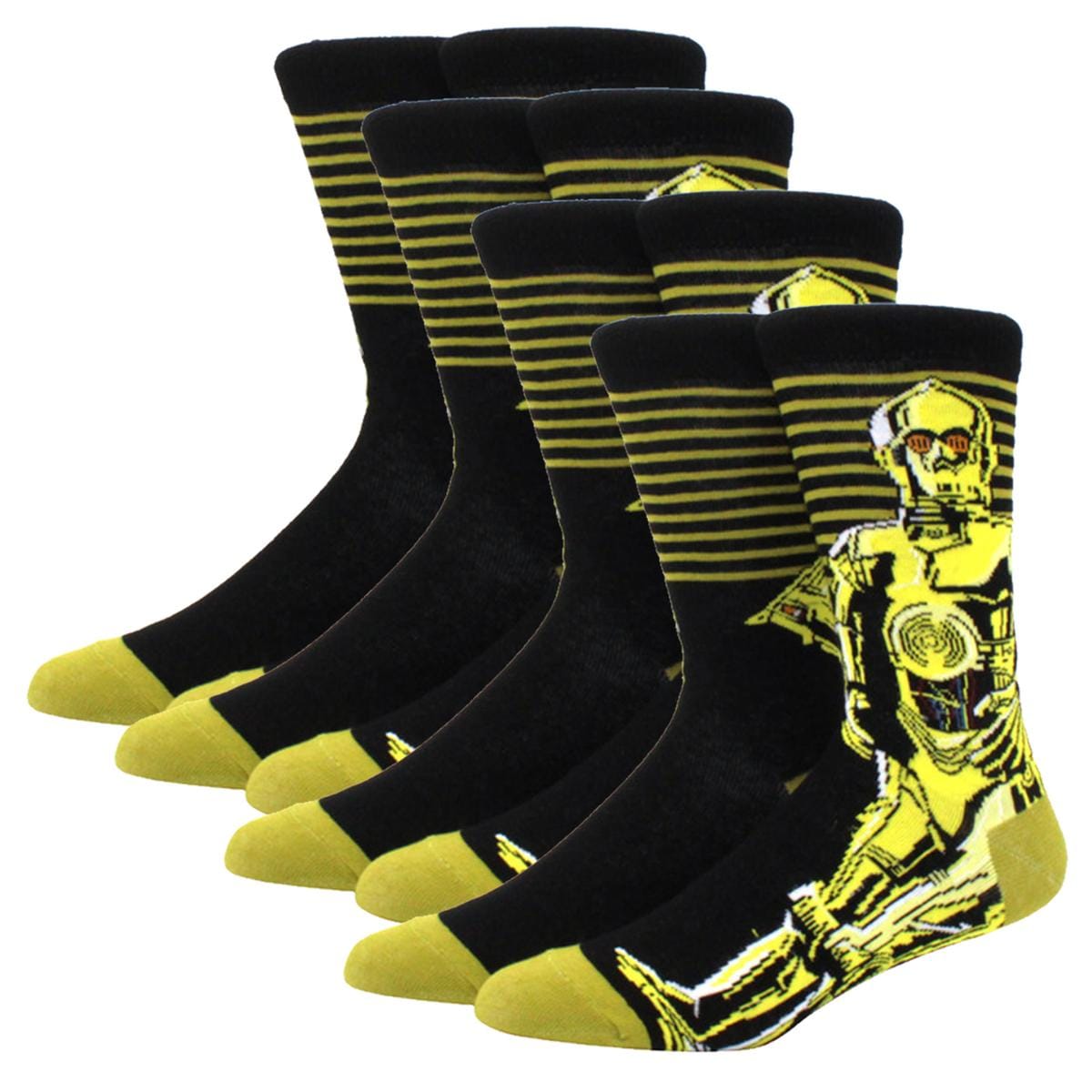 Calcetas AeroX MXKSA-004 Multicolor 4 Pares - Star Wars $547