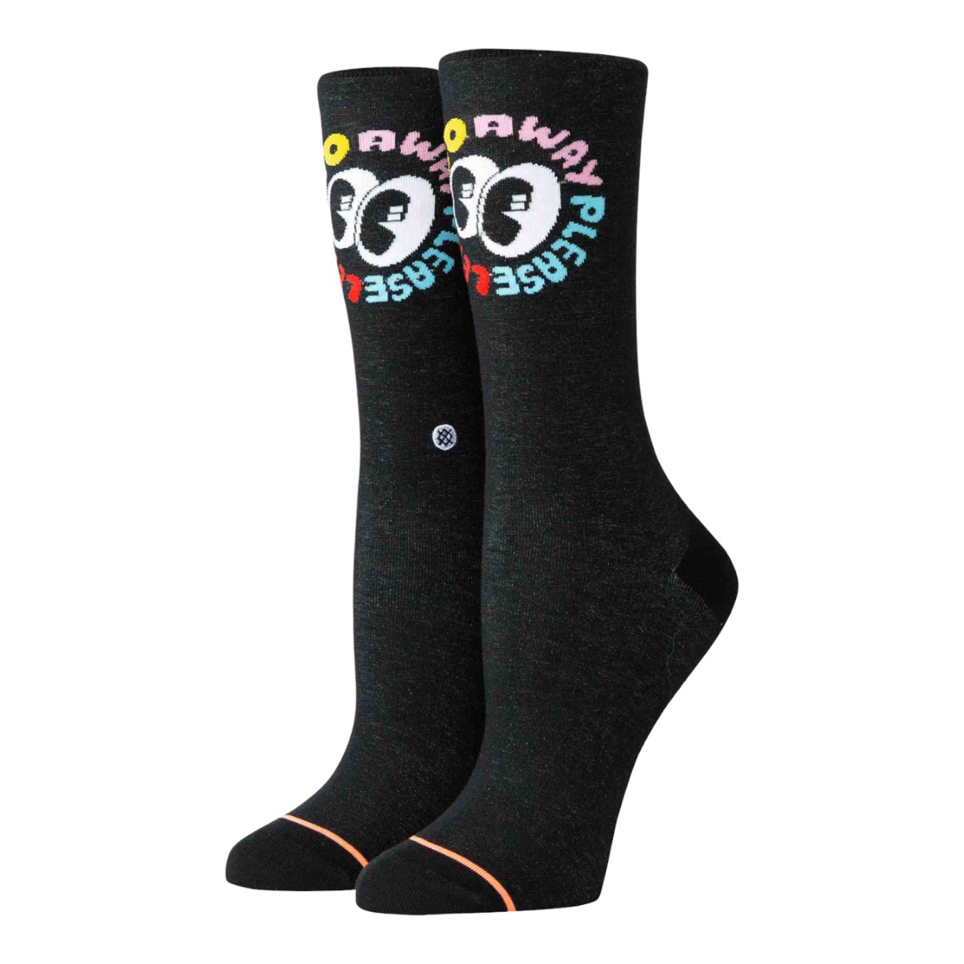 Foto 2 pulgar | Calcetas Stance Cats Meow Negro para Mujer