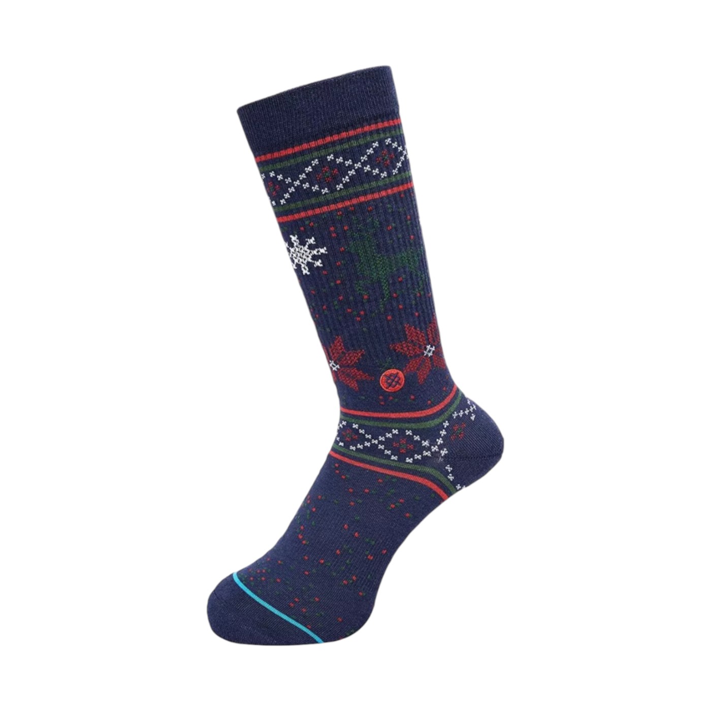 Foto 4 pulgar | Calcetines Navideños Stance Prancer Multicolor para Hombre