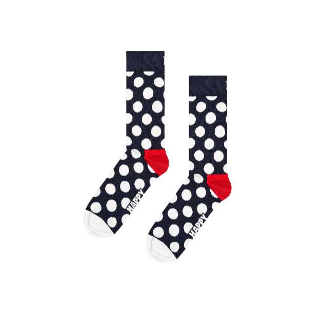 Foto 3 pulgar | Calcetines De Puntos Grandes Happy Socks