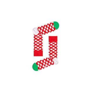 Foto 2 | Calcetines Happy Socks Muñeco De Nieve Rojo