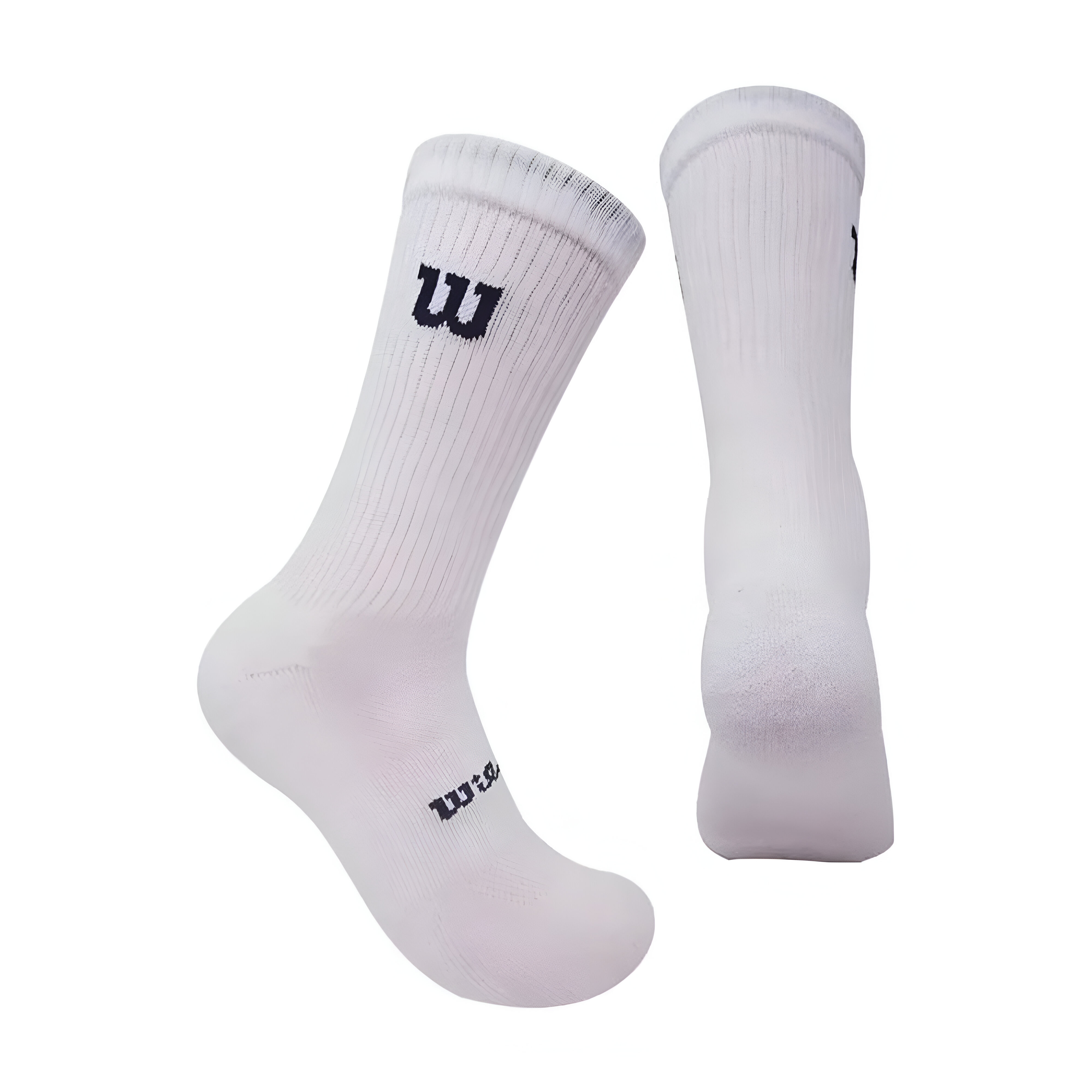 12 Pares De Calcetas Para Hombre Wilson Color Blanco Afelpadas