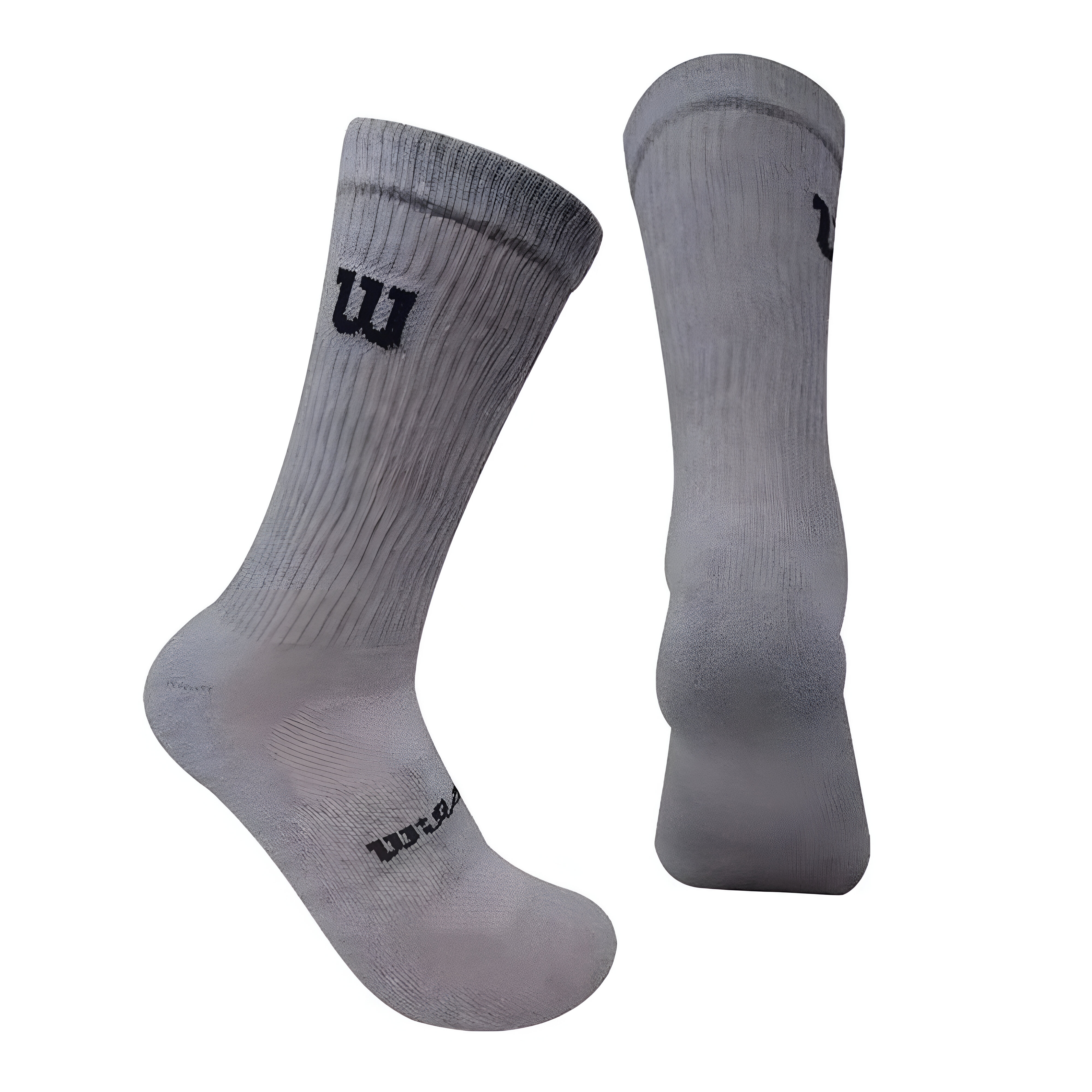 12 Pares De Calcetas Para Hombre Wilson Color Jaspe  Afelpadas