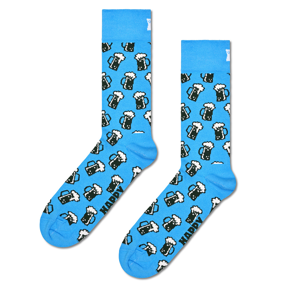 Foto 4 pulgar | Set Calcetines Happy Socks Diseño Cerveza Y Salchichas Unisex 3 Pares