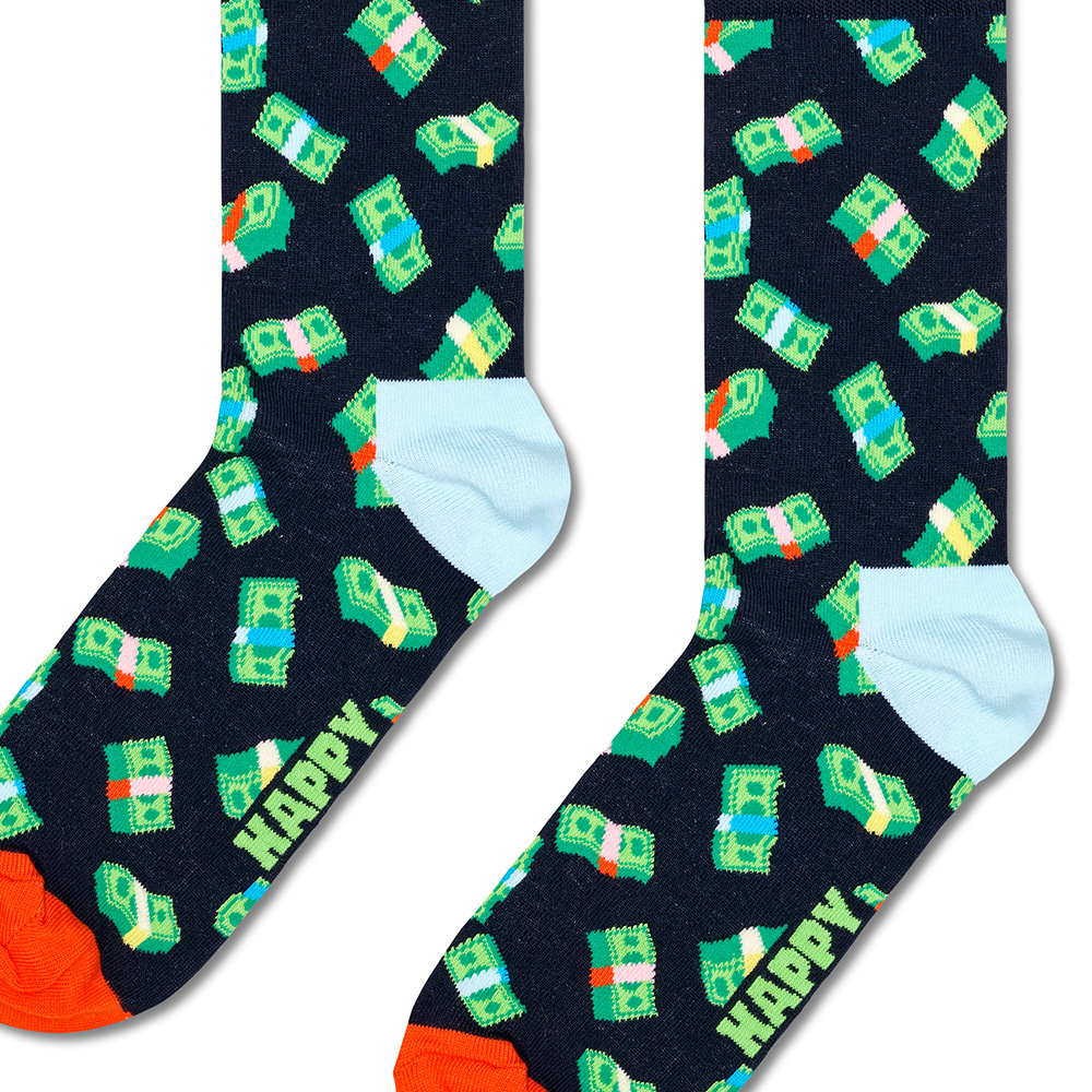 Foto 3 pulgar | Calcetines Happy Socks Diseño Billetes Unisex