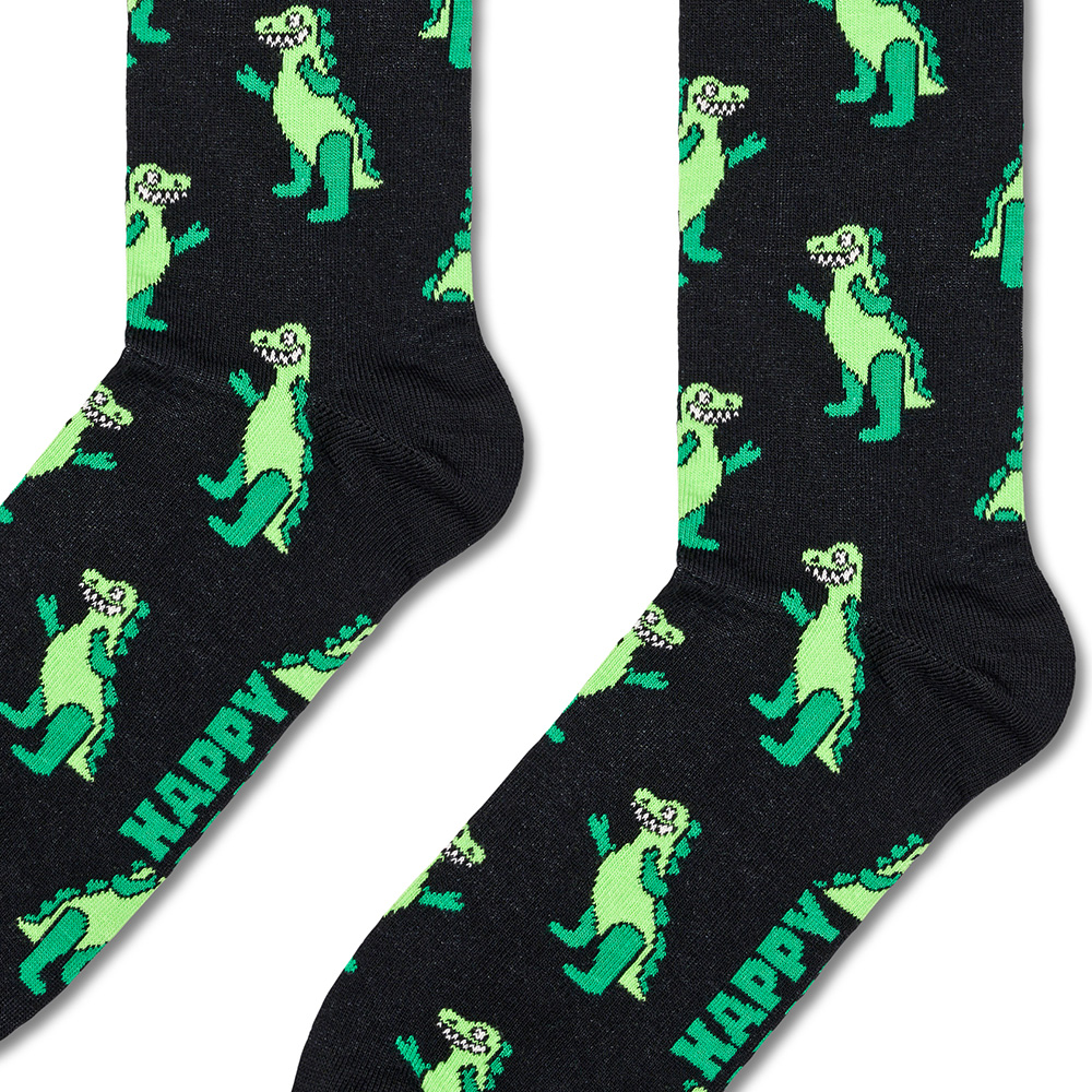 Foto 3 pulgar | Calcetines Happy Socks Diseño Dinosaurio Unisex