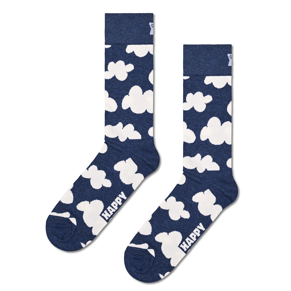 Foto 2 pulgar | Calcetines Happy Socks Diseño Nubes Unisex