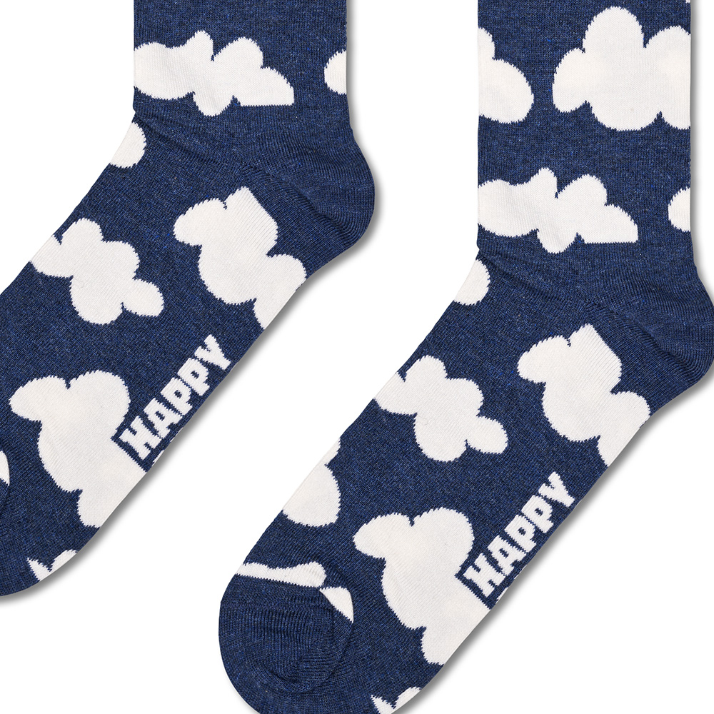 Foto 3 pulgar | Calcetines Happy Socks Diseño Nubes Unisex