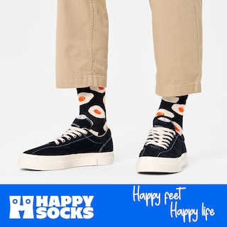 Foto 5 | Calcetines Happy Socks Diseño Sunny Side Up (huevo Estrellado)