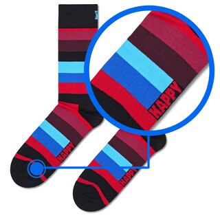 Foto 3 | Calcetines Happy Socks Diseño Lineas Unisex