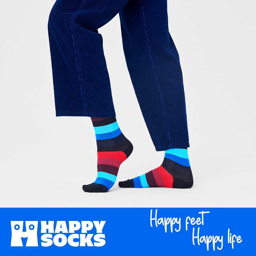 Foto 7 | Calcetines Happy Socks Diseño Lineas Unisex